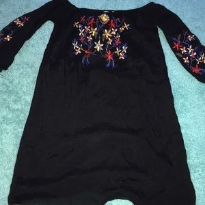 a beautiful long shirt